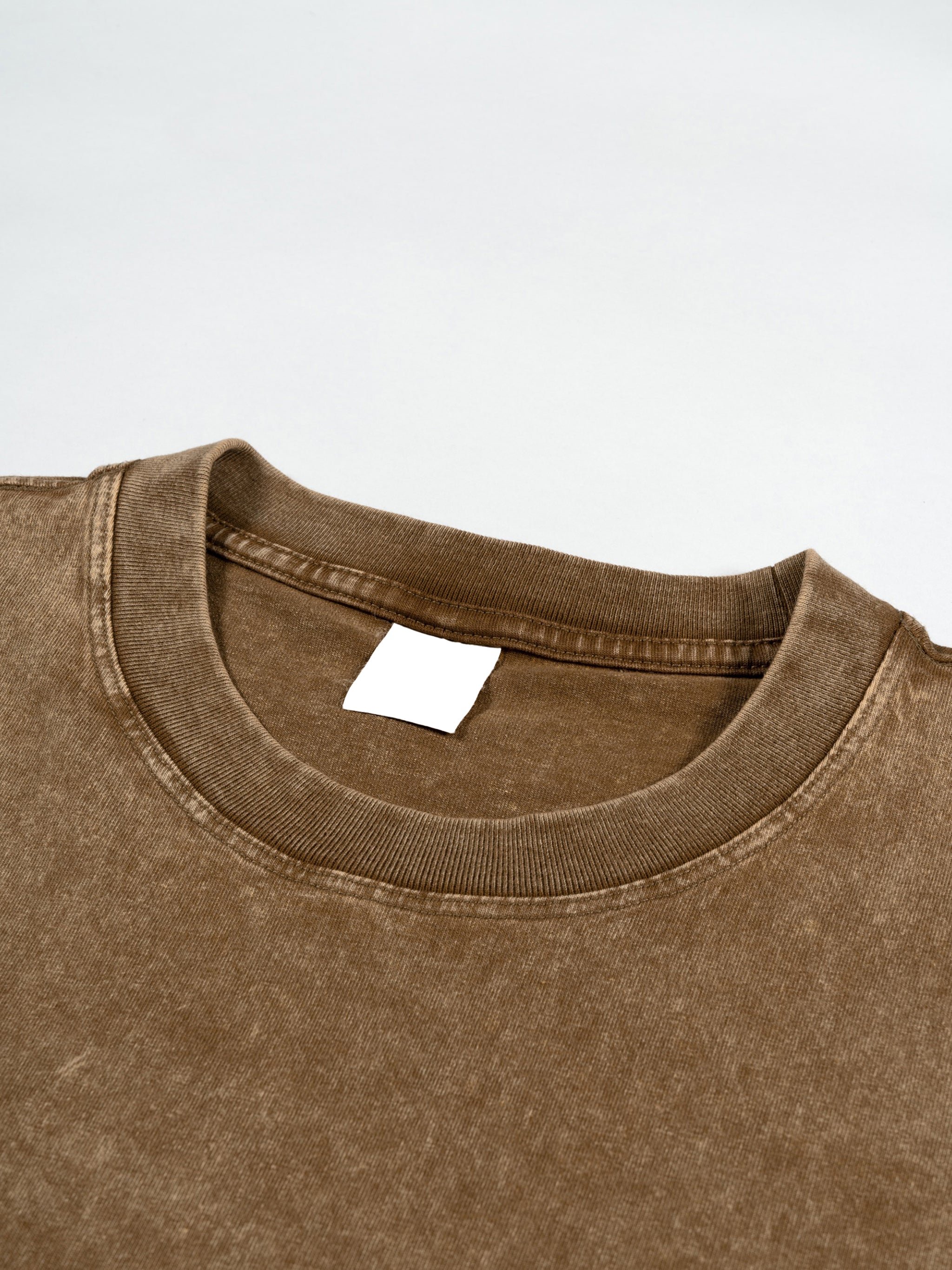 "Finger Guns Black" Heavyweight Snow Washed T-Shirt