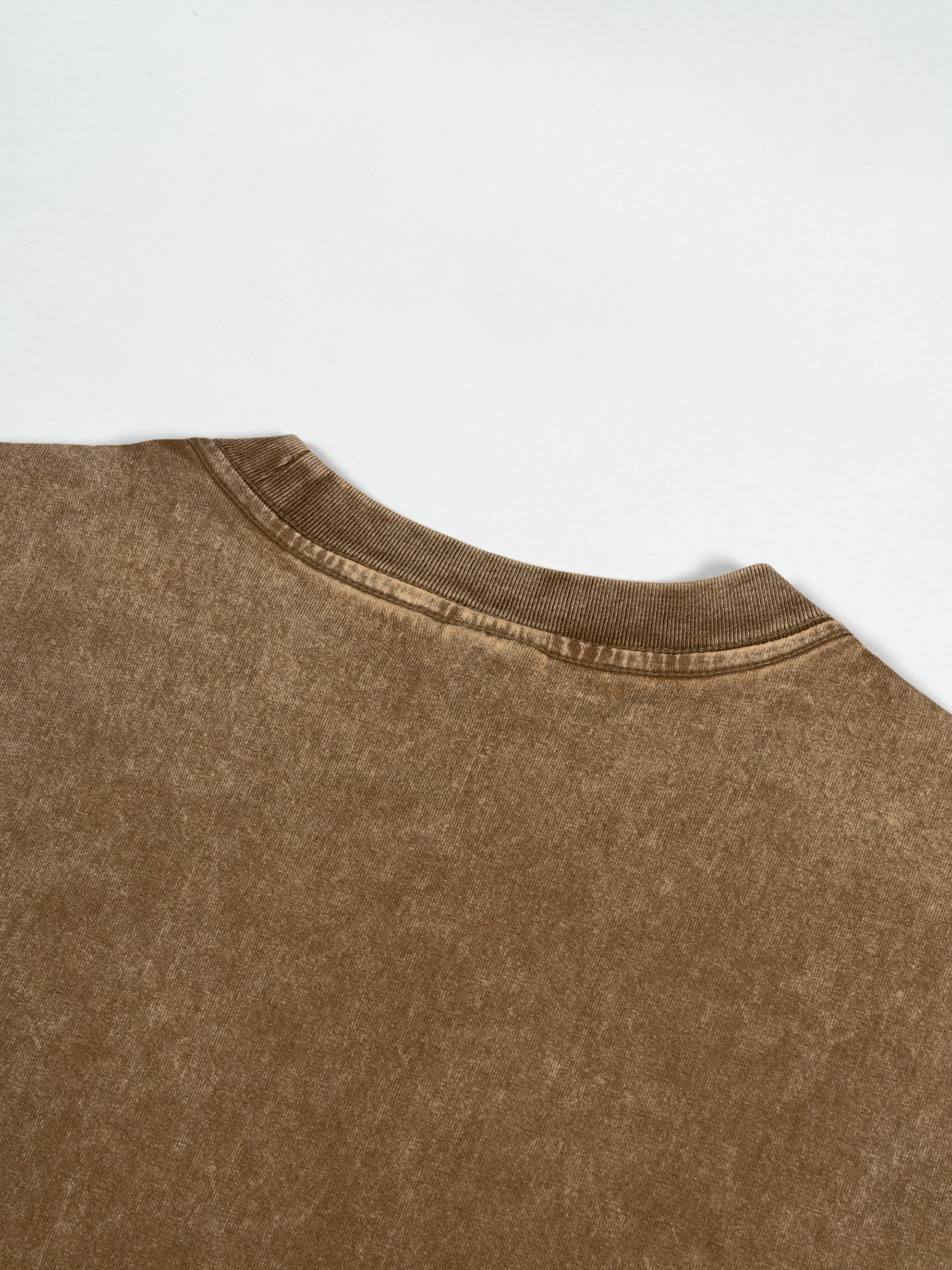 "Finger Guns Black" Heavyweight Snow Washed T-Shirt